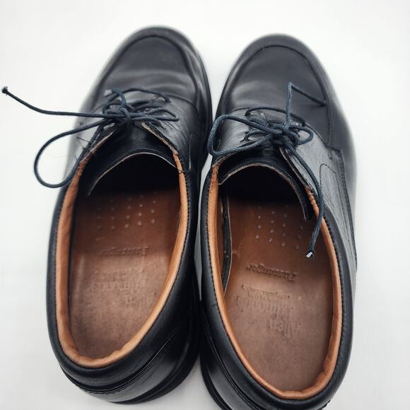 Allen Edmonds Passenger Black Leather Comfort Oxford Dress Shoes Men’s 10 D - Picture 6 of 9